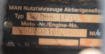 MAN D20 LF02 390 / 430 PS E3